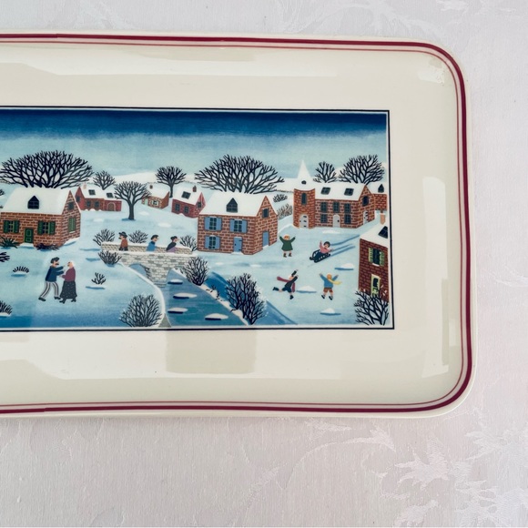 Villeroy & Boch NAIF CHRISTMAS 13.5" Large Porcelain Platter Tray - Picture 5 of 9